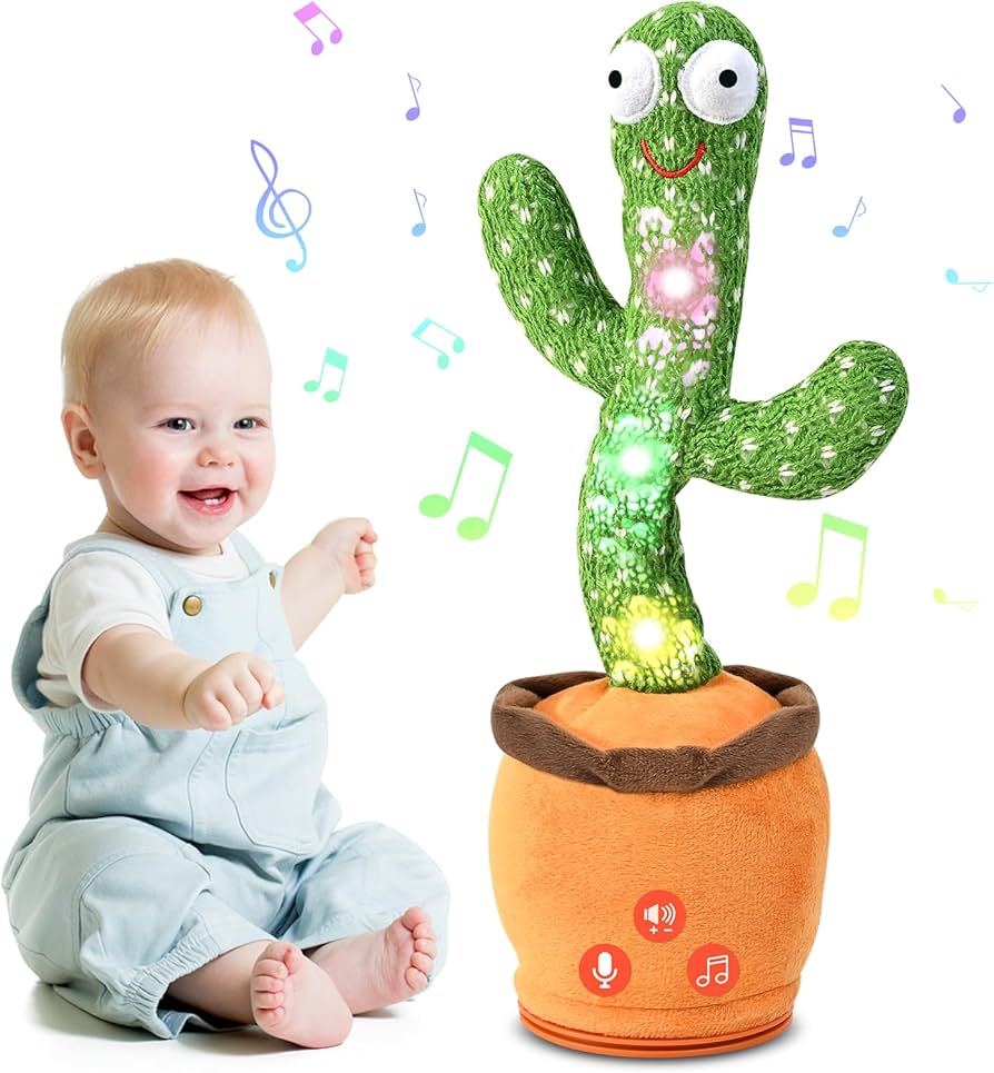 baby toysジャンスカ Amazon.com: SANJOIN Cactus Baby Toy Talking Dancing Singing