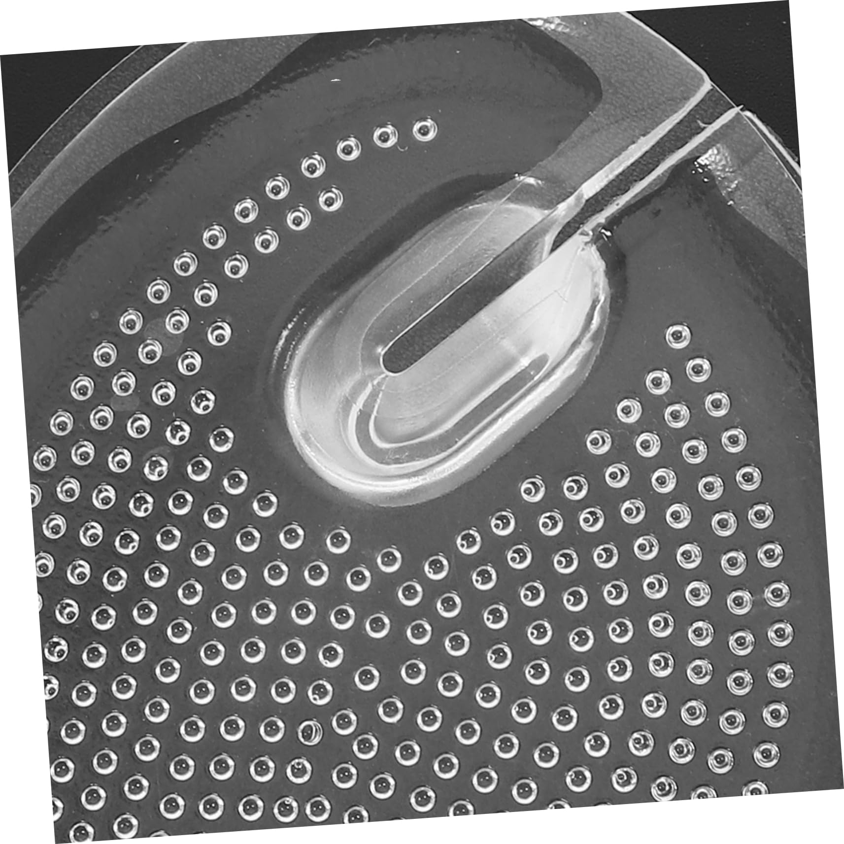 Beavorty 3 Pares Plantilla Antideslizante Transparente Para Parte Delantera Del Tipo Chancla Almohadilla De Gel Para Aliviar De Pies y Tacón Para Uso Diario Calzado