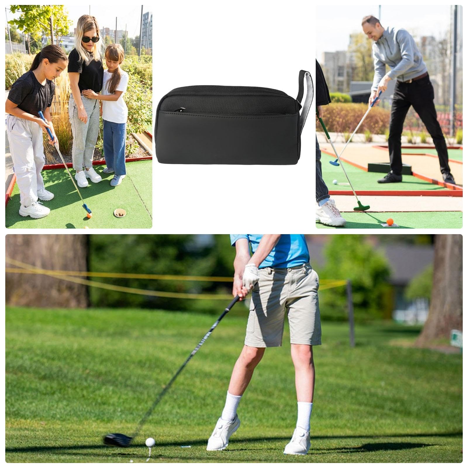 Pochette pour sac de balle de golf, pochette pour balle de golf,Sac de transport pour balle de golf | Pochette de transport de rangement pour golfeur, sac organisateur de tee de Golf, accessoires de s