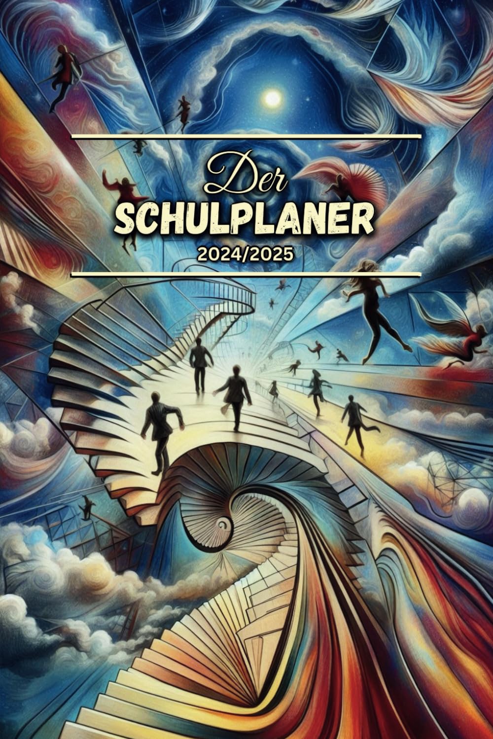 Der Schulplaner 2024/2025: Schüler-Planer und Organizer für Grundschule bis Oberstufe mit Kalender, Wochenplaner, Notenlisten, Stundenplan, ... Schuljahr 2024/2025 (German Edition)      Paperback – July 14, 2024