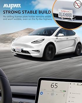 Amazon.co.jp: アルミニウム フロントナンバープレートホルダー