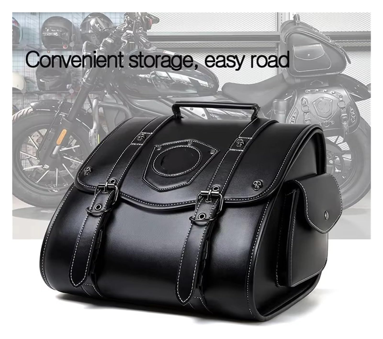 Moto Paraurti Borsa Moto Laterale Guida Elettrico Veicolo Kit Pilota Pacchetto Testa Coda Appeso Bagagli Sella Borsa