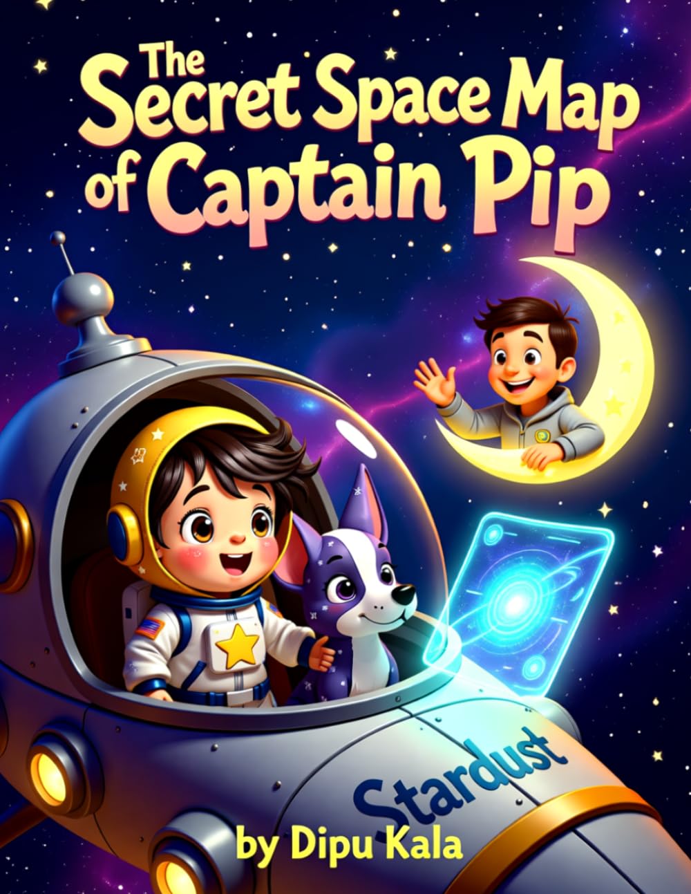 The Secret Space Map of Captain Pip: An Outer Space STEM Adventure About Curiosity, Constellations, and Teamwork