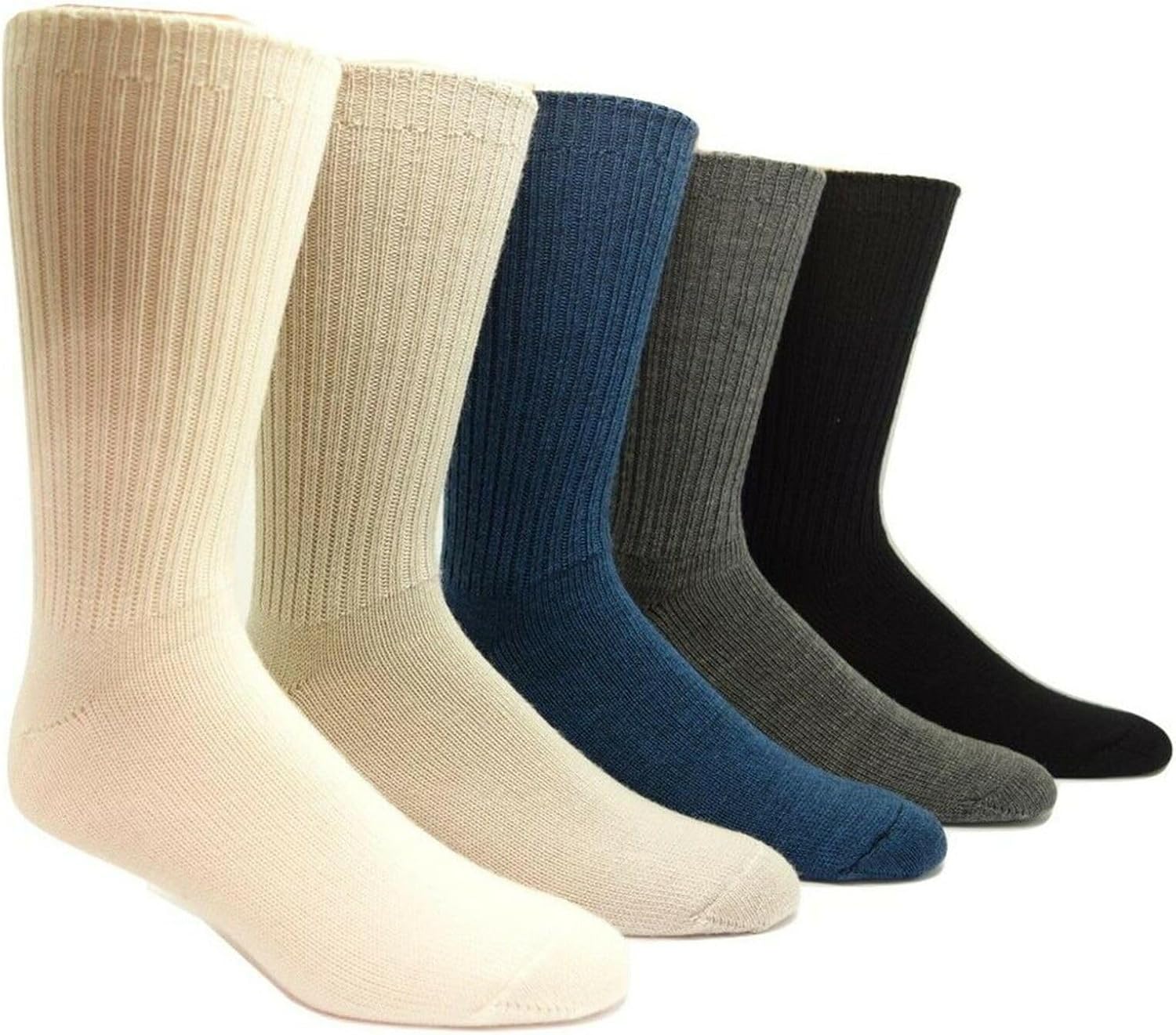 J.B. Field's 96% Merino Wool Weekender Casual Socks, Soft and Itch-free, For Hiking Trekking Running Socks, 3 Pairs