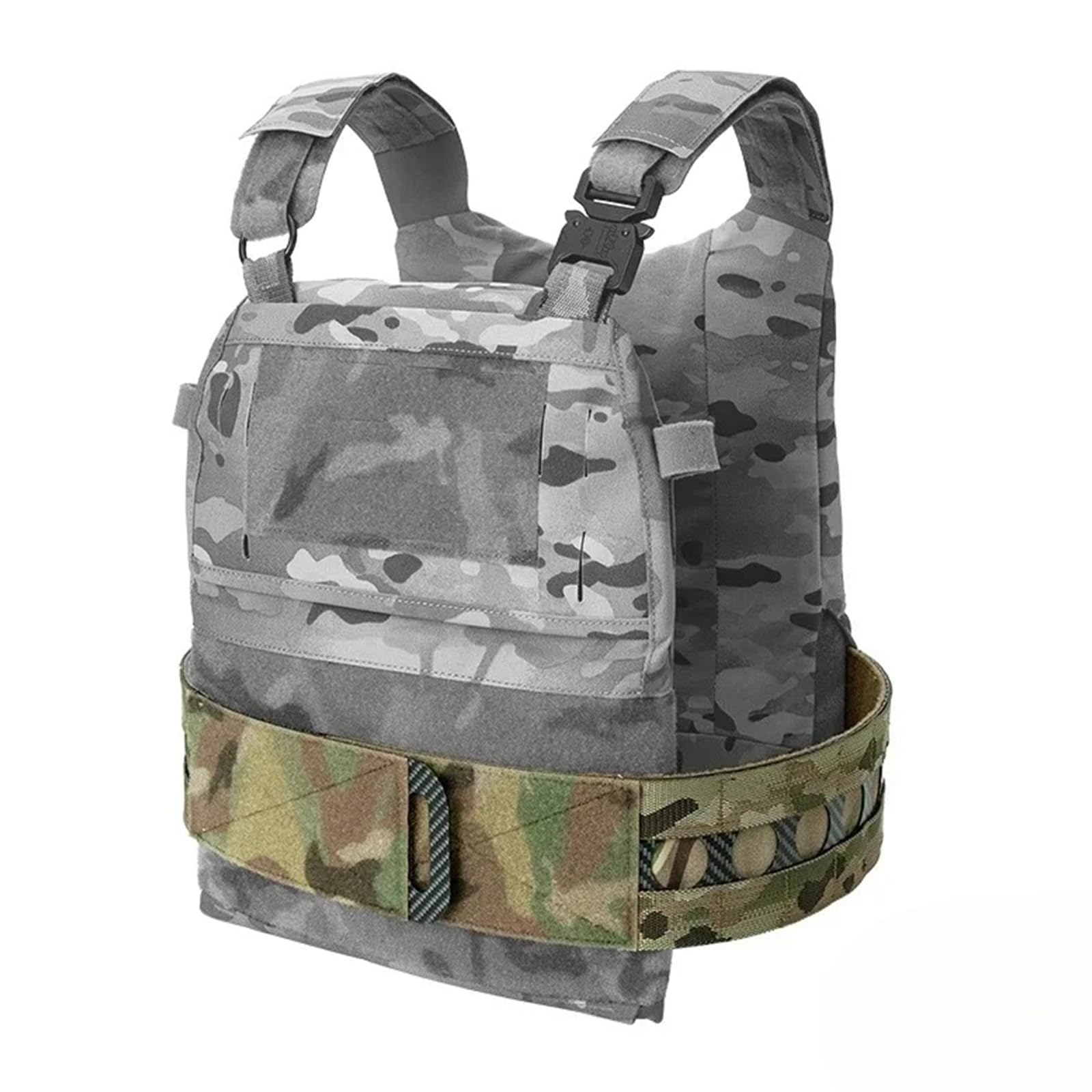 FCPC V5 Plattenträger Kummerbund elastischer Schnellverschluss-Gürtel für Weste, Hüftgurt, Molle-taktische Airsoft-, Jagd-, CS-Cosplay-Ausrüstung