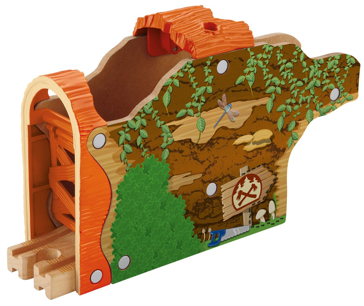 Amazon.co.jp: きかんしゃトーマス 木製レールシリーズ ログ トンネル