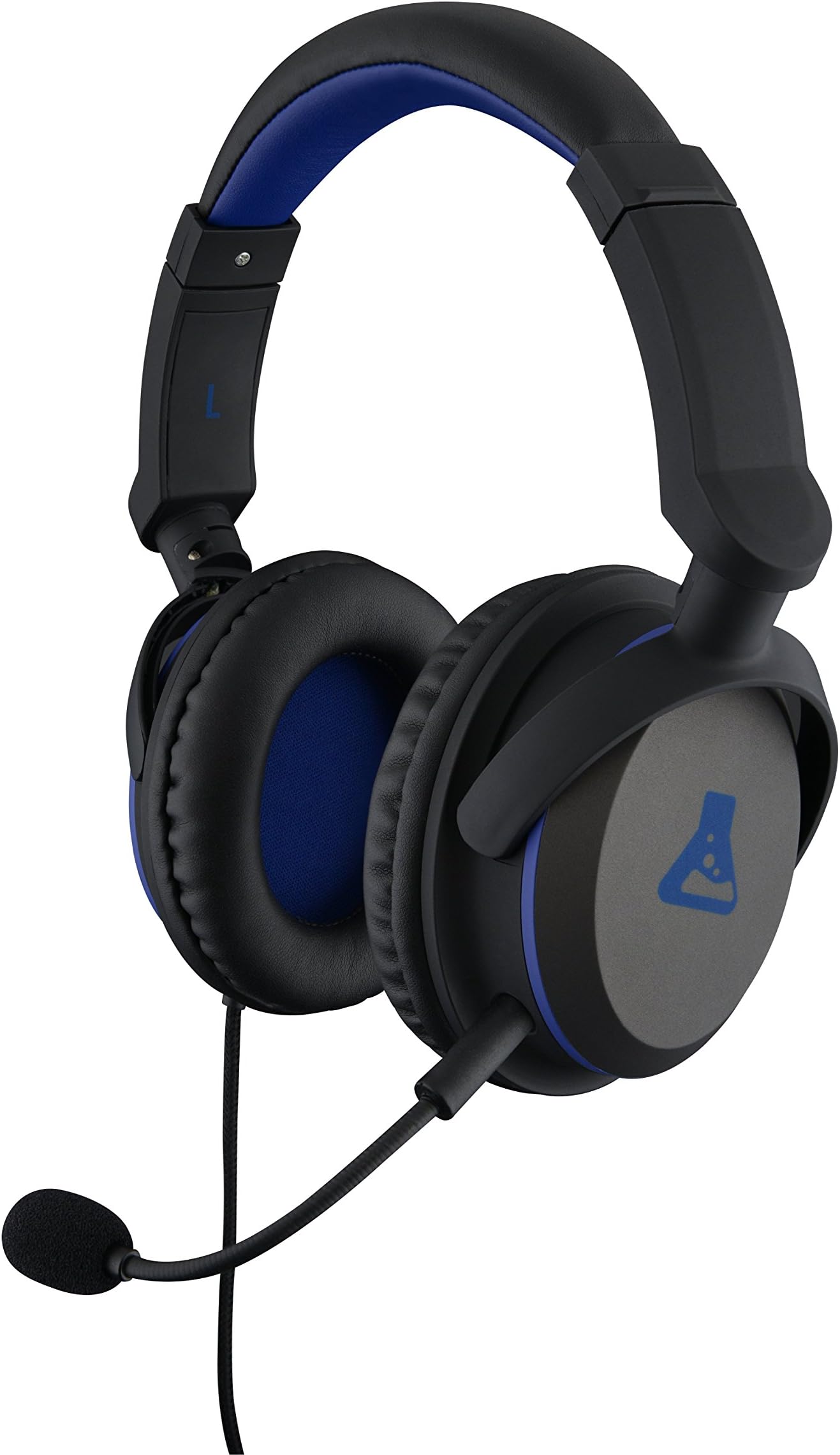 THE G-LAB - KORP-OXYGEN - Performance Gaming Headset - Removable Microphone - PS4, PC, Nintendo Switch & Xbox Compatible - Comfort - Black