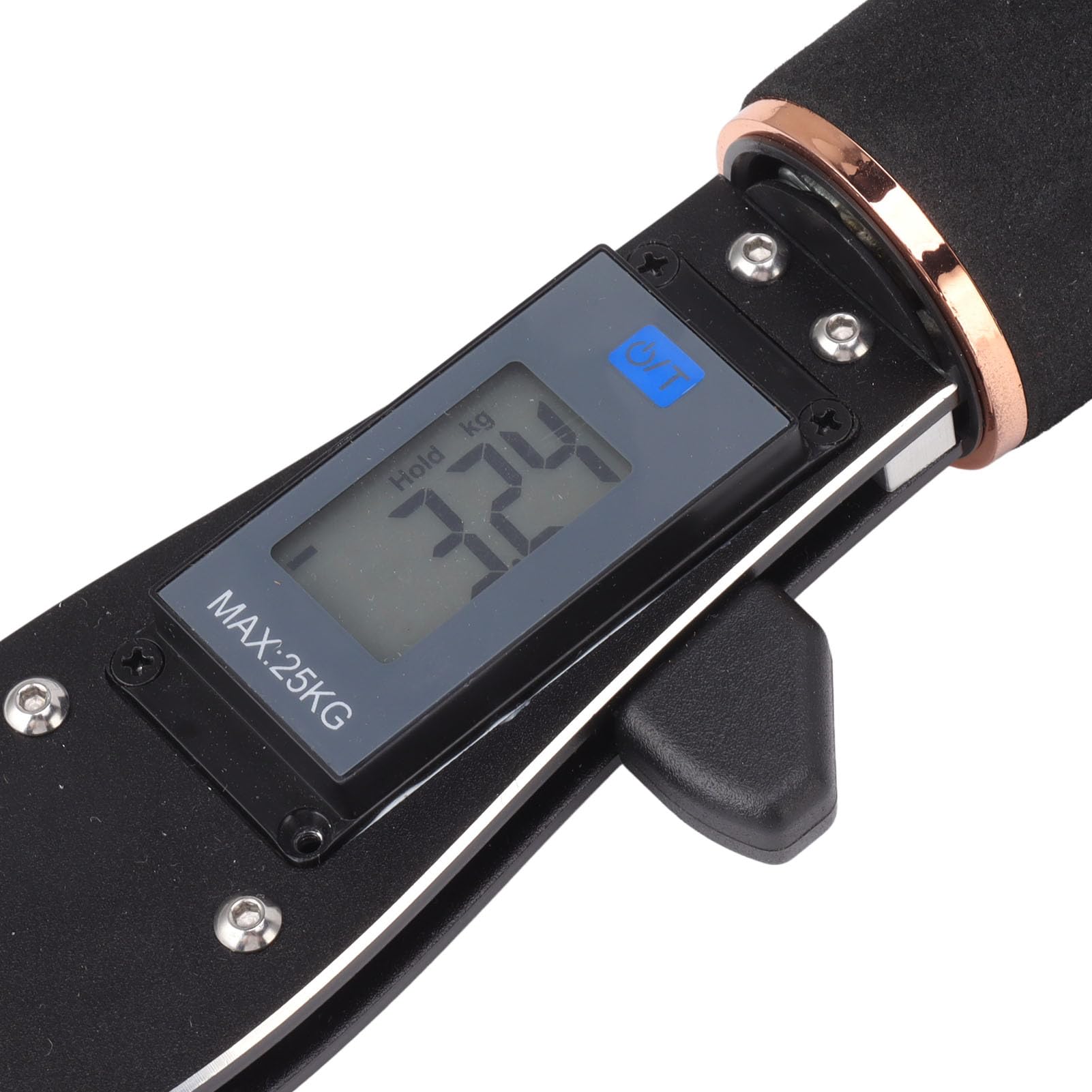 Tnfeeon Báscula Digital de Agarre de Pescado de 50 Libras con Abrazaderas de Acero Inoxidable para Pesca, Pescadores, Pesan Peces