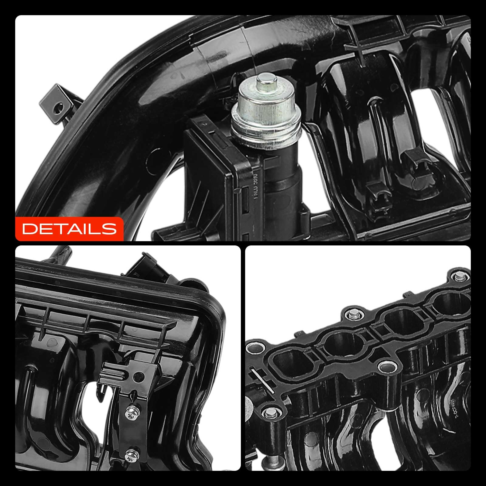 Frankberg Colector de admisión Tubo de admisión Compatible con Cruze J300 Cruze Compacto J305 Cruze Station Wagon J308 Astra J P10 Astra J CaR.A.Van P10 Replace# 55584234,055578962