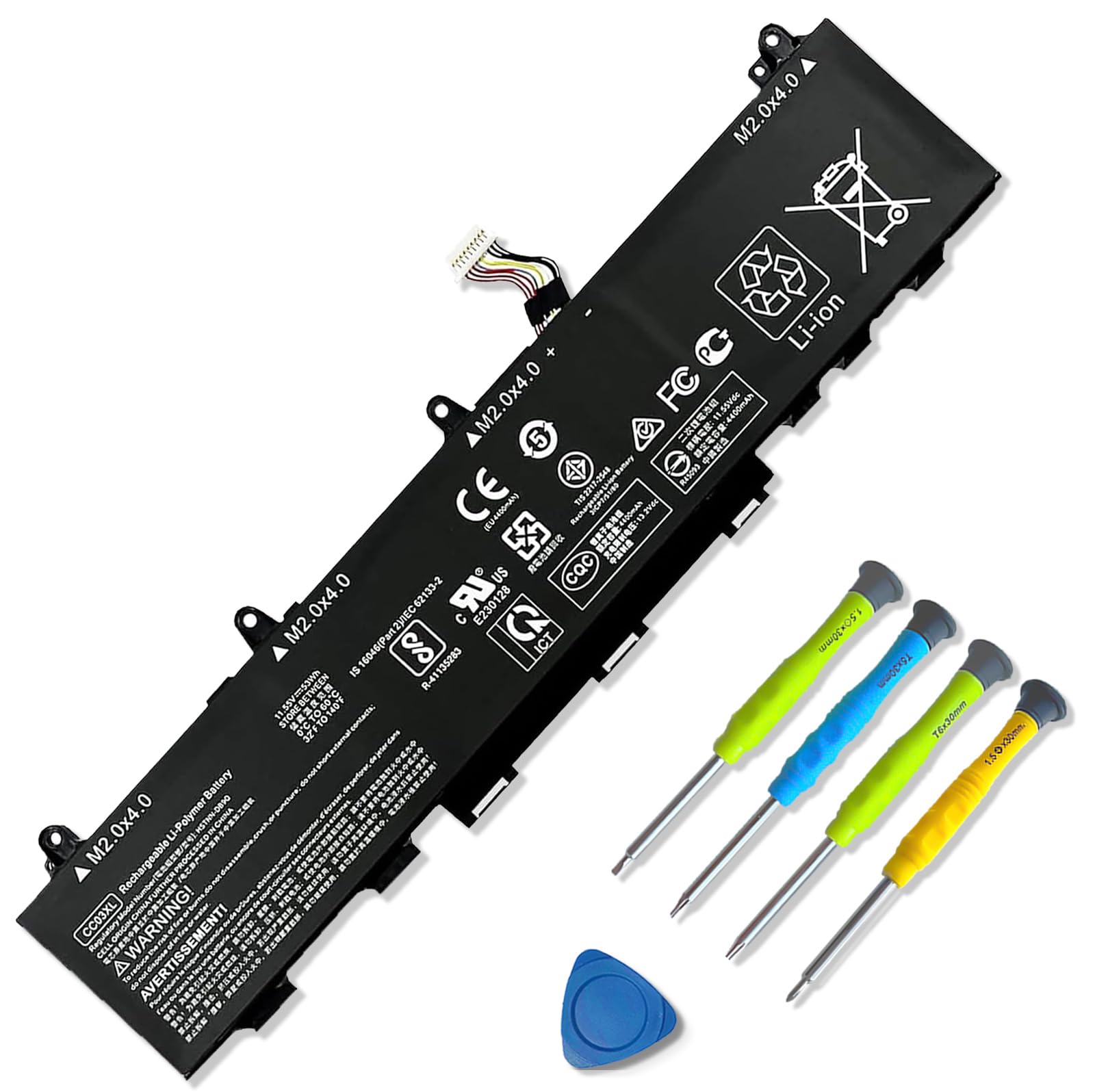 Amazon.com: ASODI CC03XL L78555-005 53Wh Laptop Battery Compatible