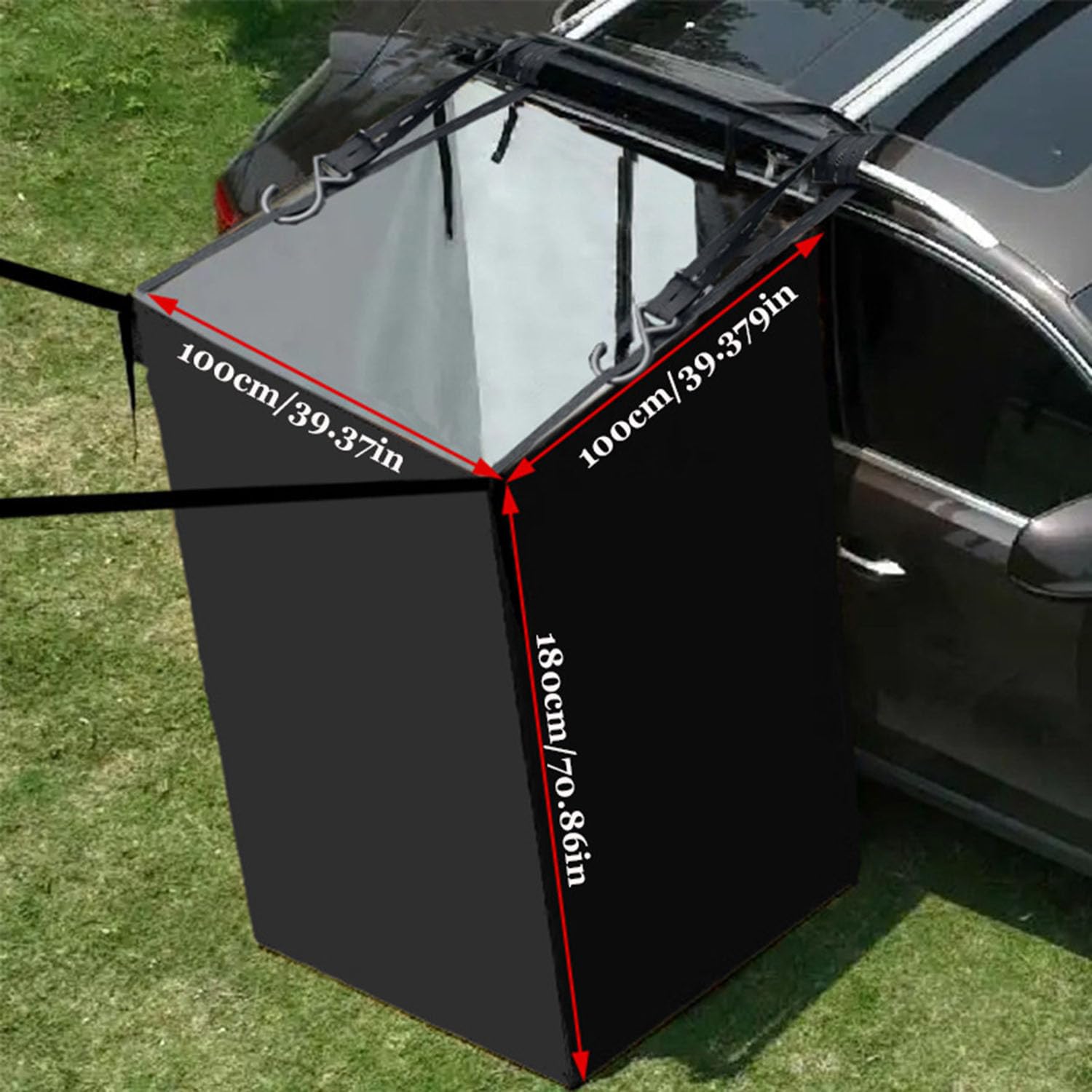 Markiza samochodowa Namiot prywatyzujący do Renault Espace 2016-2026 Wodoodporny namiot prysznicowy Ochrona przed prywatnością Camping Outdoorowy Kemping Miejsce na kemping