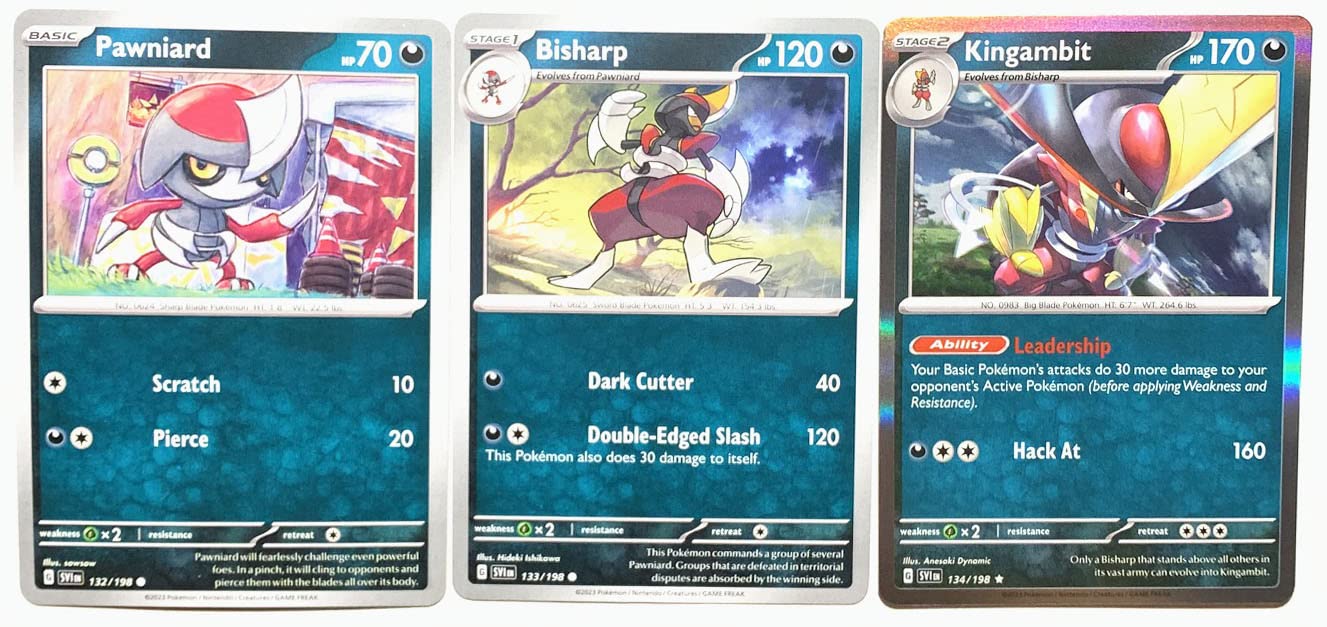 kingambit pokemon card value Kingambit [Holo] #134 Prices | Pokemon Scarlet & Violet