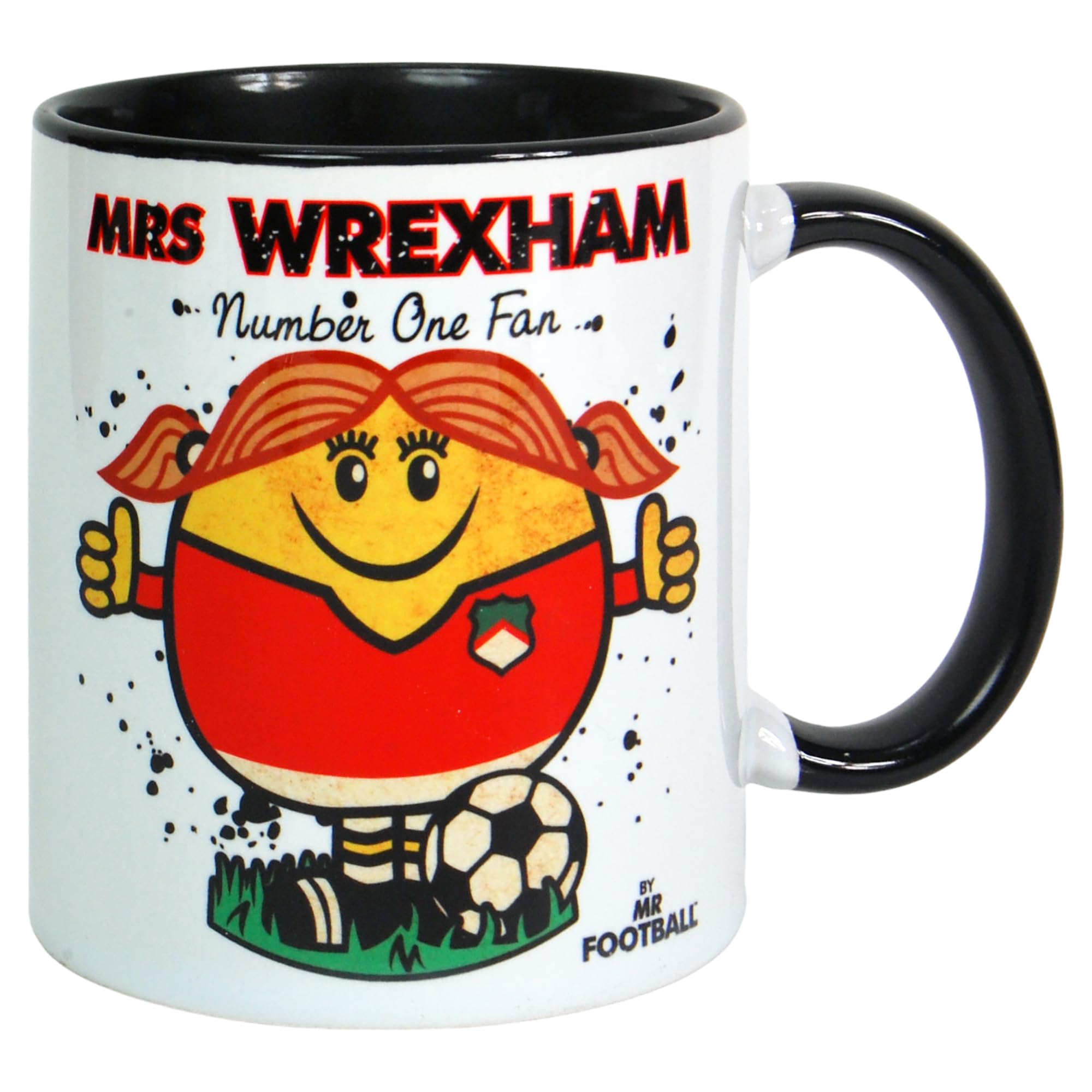 Bomblighters MRS Wrexham Mug Football Ceramic Mug - Merchandise Gift for Fan