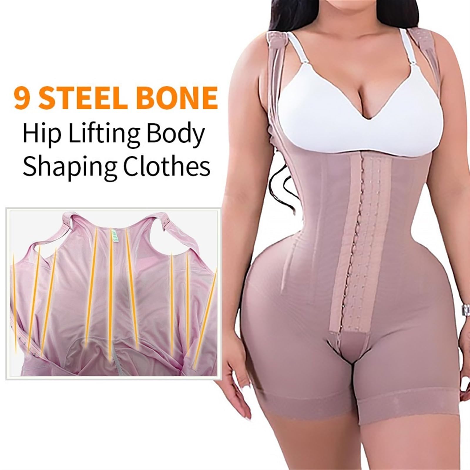 KIRYU BBL Stage 2 Fajas colombiani Body per donne controllo della pancia post chirurgia Body Shaper Butt Lifter Full Body Shapewear