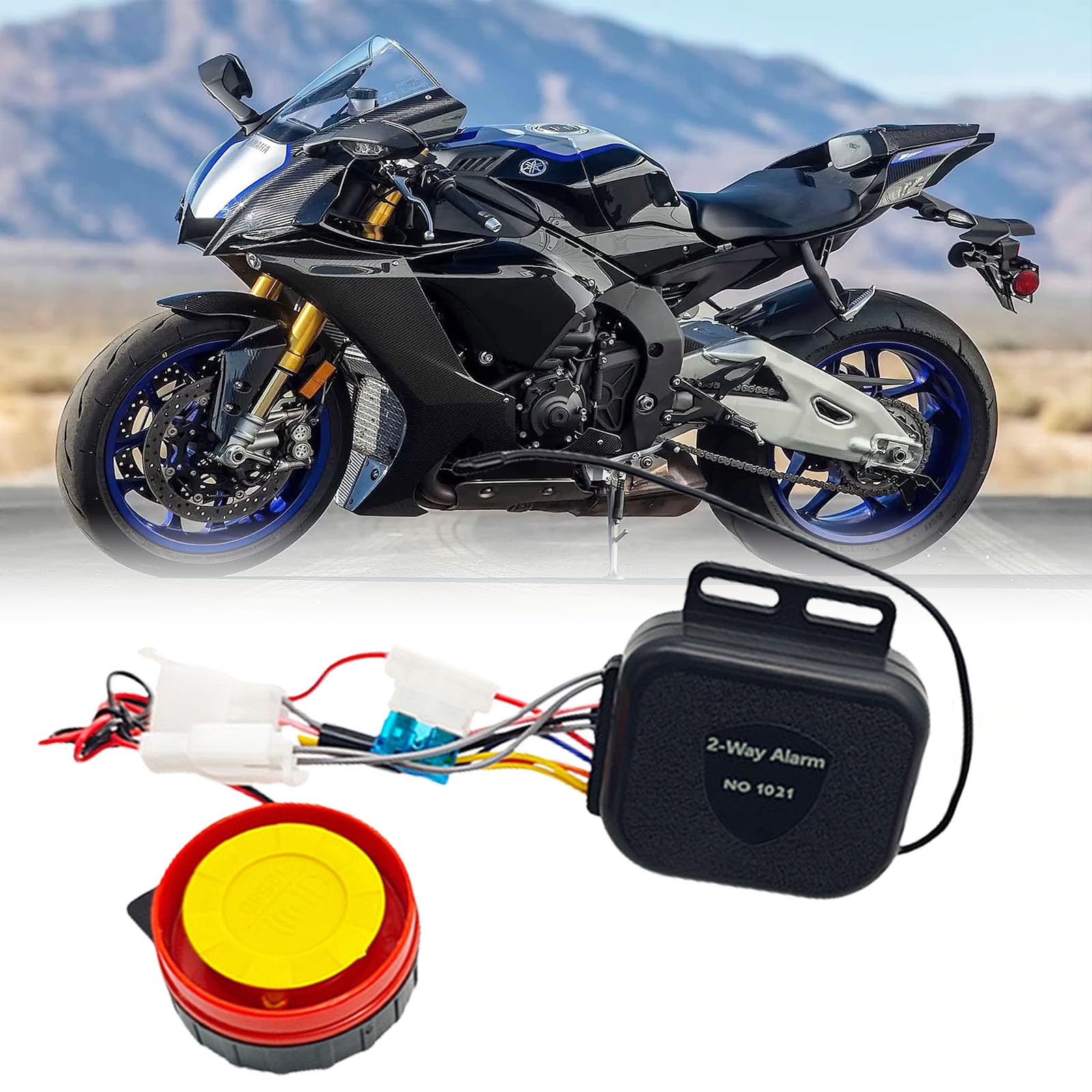 Sistema di protezione avanzato per moto e biciclette, allarme di sicurezza completo per moto e scooter, non furto