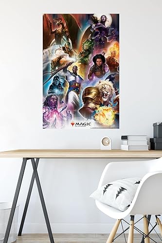 Vista 38 de Trends International Magic: The Gathering - Póster de pared de rejilla, 14.725 x 22.375 pulgadas, versión premium sin marco Versión premium sin