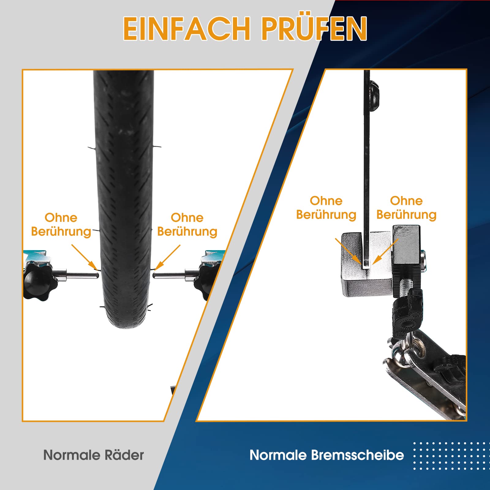 West Biking Zentrierständer Fahrrad 16-29” - Abnehmbarer Fahrrad Zentrierständer Felgen Zentrierwerkzeug mit Speichenschlüssel, Fahrrad Radausrichtung Reparaturwerkzeug für Heimmechaniker