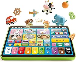 hahaland Multilingual (EN/DE/FR/IT/ES) Baby Learning Tabl…
