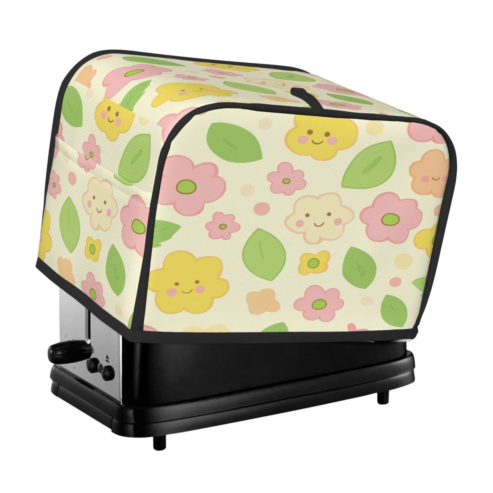 Smazdfxx Color-2 Cute Color Stars Toaster Cover 2 Slice Toaster Covers Whimsical Bread Maker Cover Kitchen Small Appliance Covers Kitchen Accessories