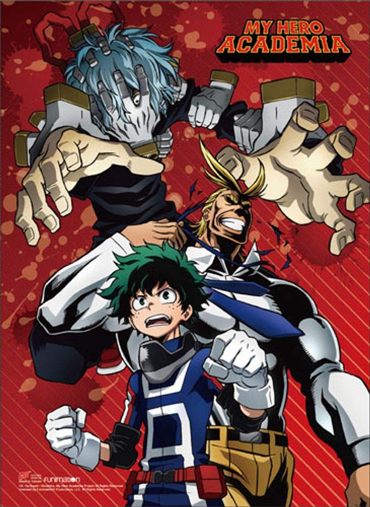 Amazon.com: My Hero Academia All Might, Deku, and Shigaraki Wall