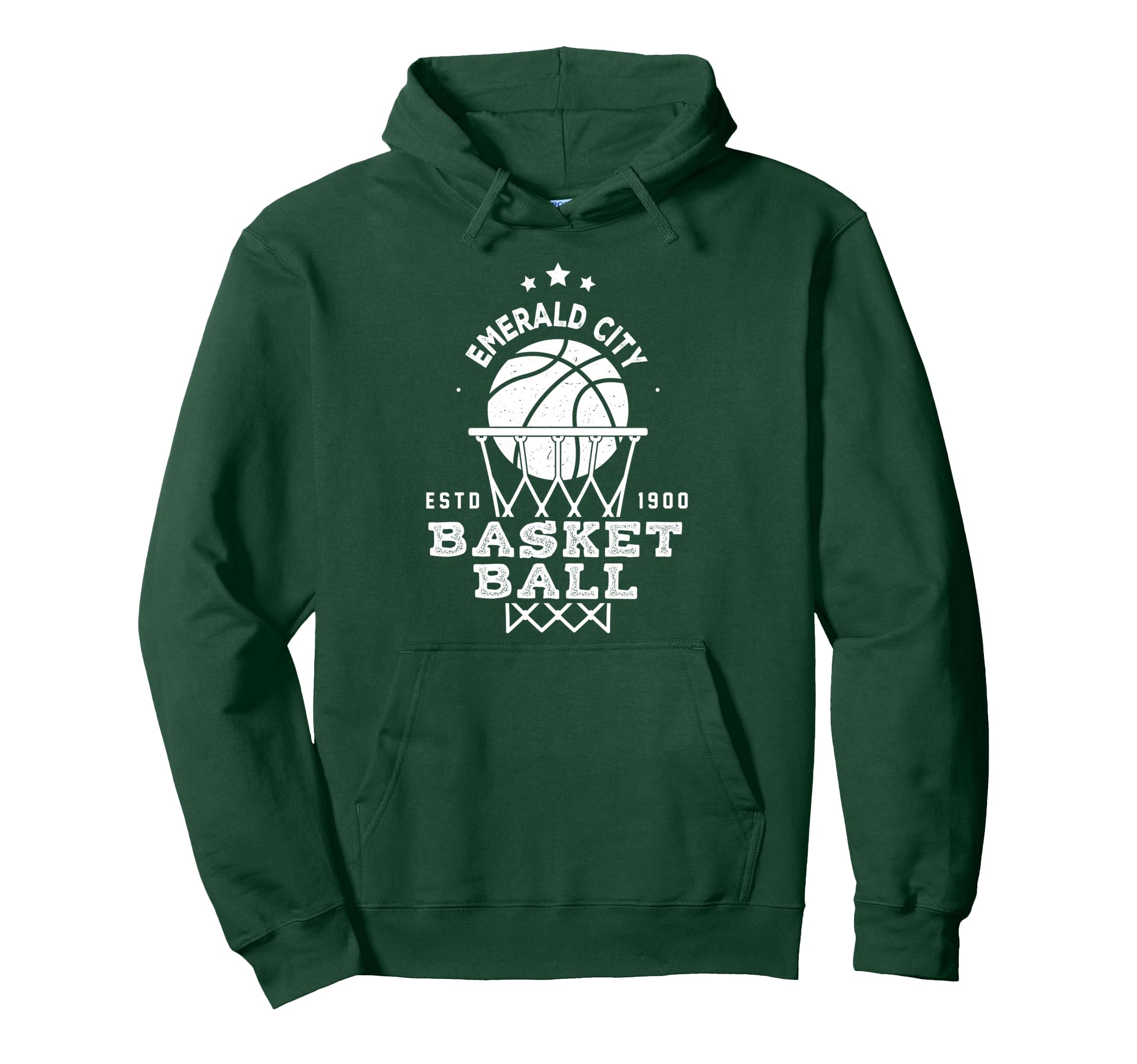Wizard of Oz Emerald City Basketball Costume Halloween Pullover Hoodie