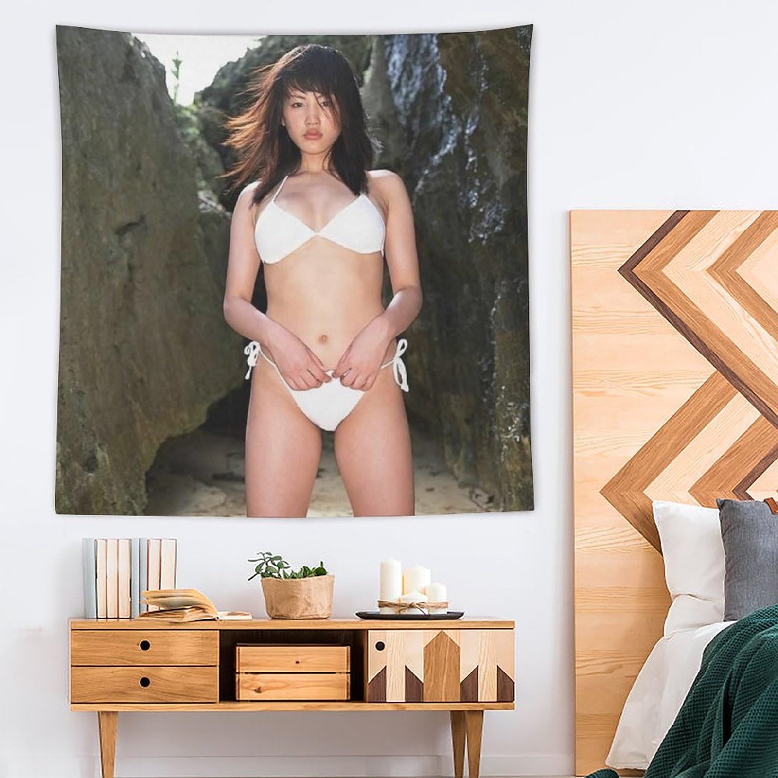Amazon.co.jp: 綾瀬はるか クール写真ポスター 水着タペストリー