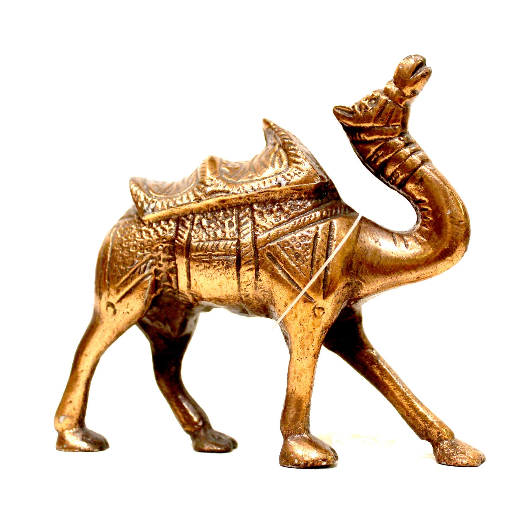 COPPER HANDMADE-DESERT SAFARI CAMEL-STANDING 10CM-HT256