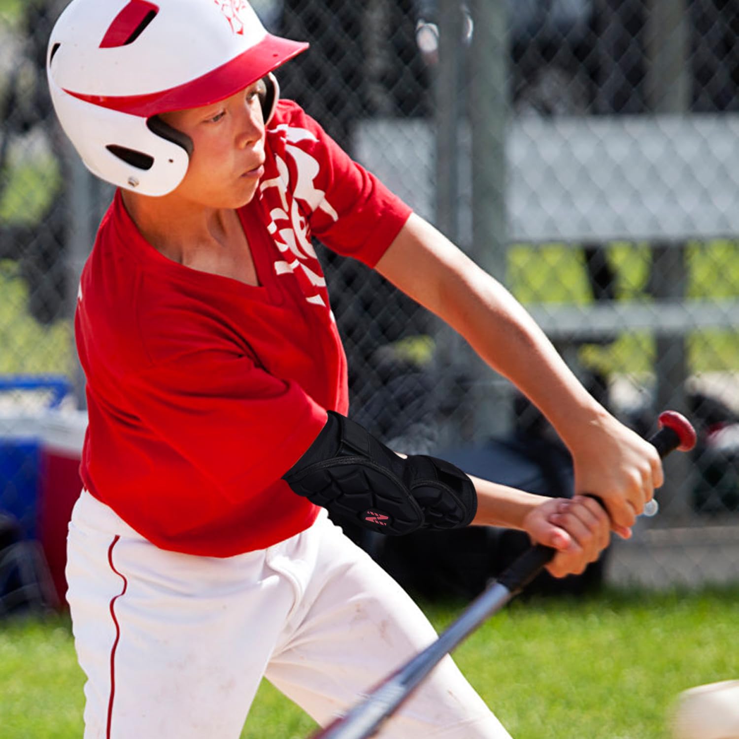 Codera para bateadores de béisbol para jóvenes, adultos, coderas de sóftbol para jóvenes, adultos, coderas para béisbol, sóftbol, BlueYouth