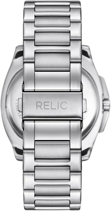RELIC by Fossil Scott Three-Hand Silver-Tone Watch