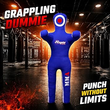 Grappling Dummy - 5 Feet, Black, Brazilian Jiu Jitsu, Mixed Martial Arts, Adult