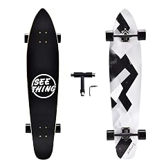 seething 42 Inch Longboard Skateboard Complete Cruiser Pintail The Original Artisan Maple Skateboard Cruiser Pintail for Cruising Carving