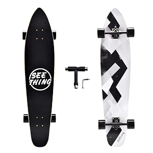 seething 42 Inch Longboard Skateboard Complete Cruiser Pintail The Original Artisan Maple Skateboard Cruiser Pintail for Cruising Carving