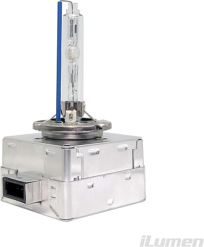 Miniatura 2 de iLumen D3S HID - Bombilla de repuesto para faros delanteros de xenón para haz alto o bajo, 6000 K, color blanco diamante, paquete de 2