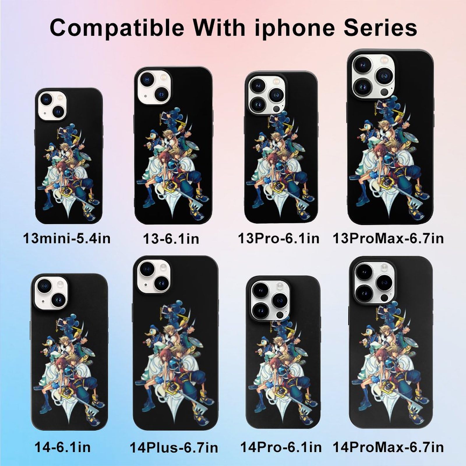 Amazon.co.jp: iPhone 15 Plusケース キングダムハーツ アイフォン15
