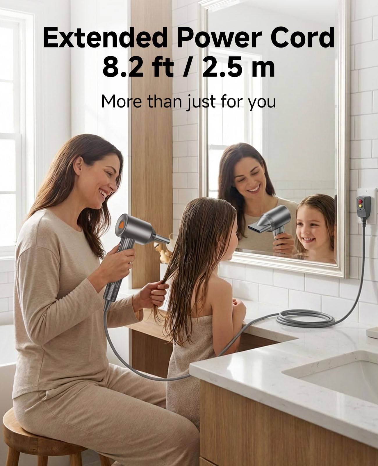 Shaodob High-Speed Ionic Hair Dryer with Magnetic Diffuser and Concentrator