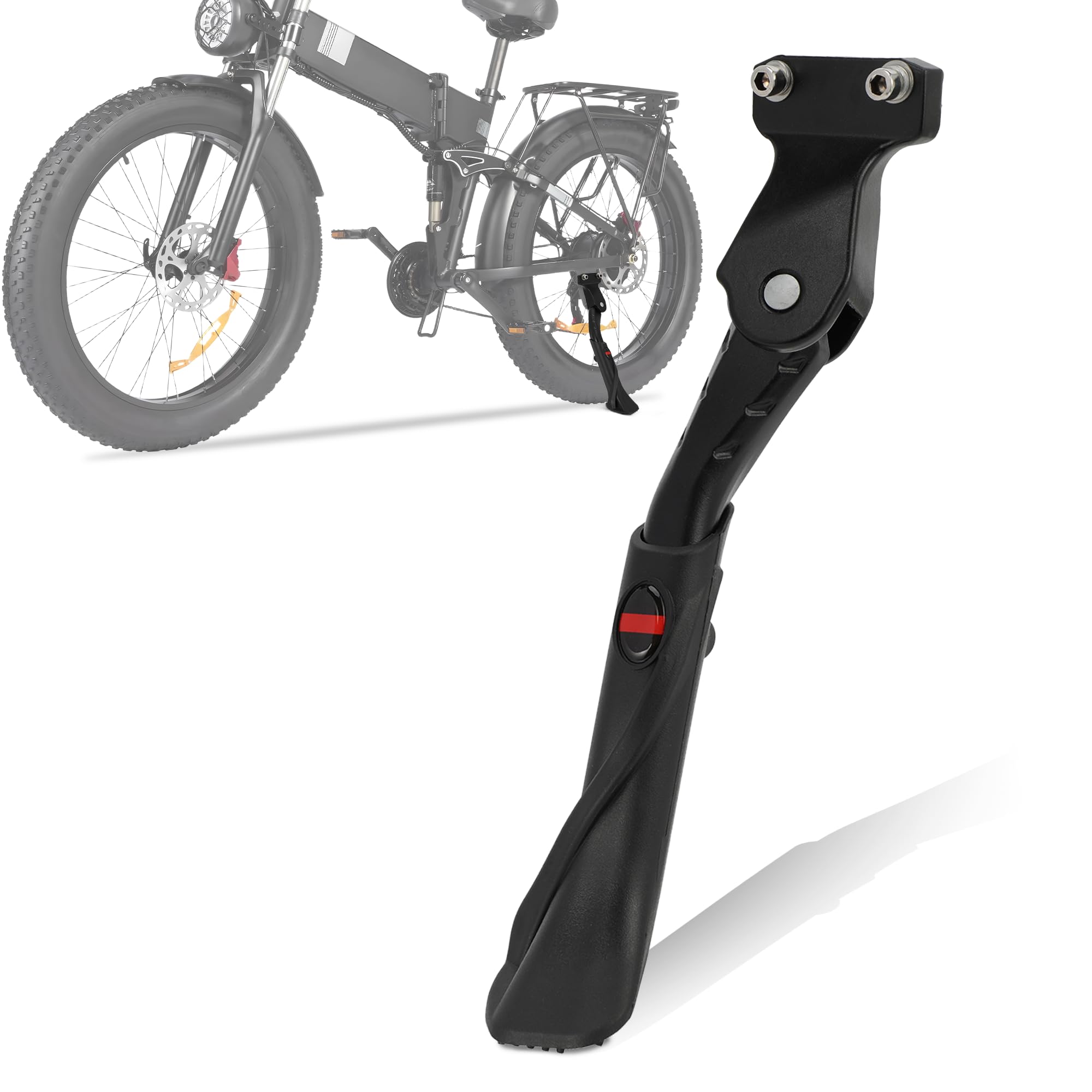 E Bike - Soporte lateral ajustable CNC para bicicleta eléctrica Ridstar Q20