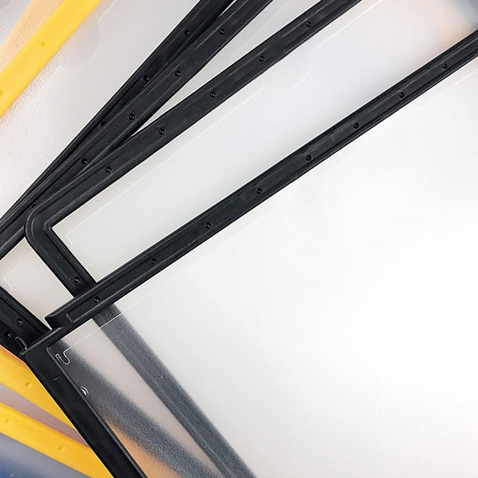 Schreibtisch-Sichttafelsystem - Tisch-Sichttafelsystem, Stabiler Sichttafel-Tischständer, 20 Seiten/40 Seiten, Briefgröße, Für Büro-/Schulausstellung Und Aufbewahrung Von A4-Dokumenten