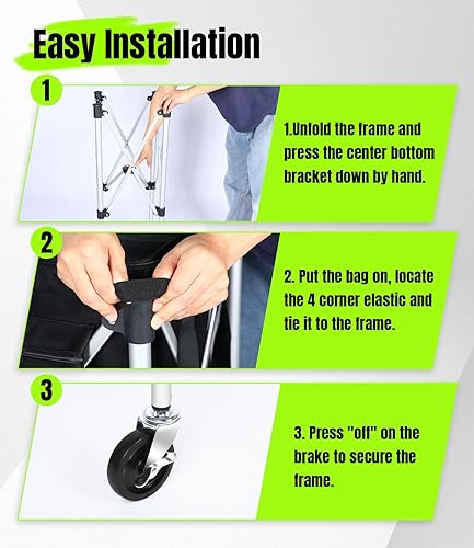 Miniatura 6 de Carrito de tenis profesional con ruedas silenciosas de poliuretano  2 opciones de capacidad (150240 bolas)  Almacenamiento resistente, ligero y