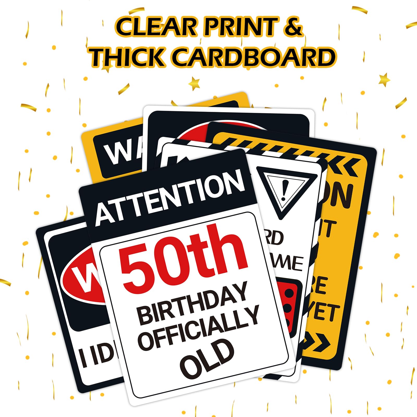 amazon-com-homanga-50th-birthday-party-decorations-9pcs-funny-wall-signs-for-50-years-old-party-decor-50th-table-centerpieces-funny-50th-birthday-caution-signs-on-door-windows-yard-garden-50th-party-supplies