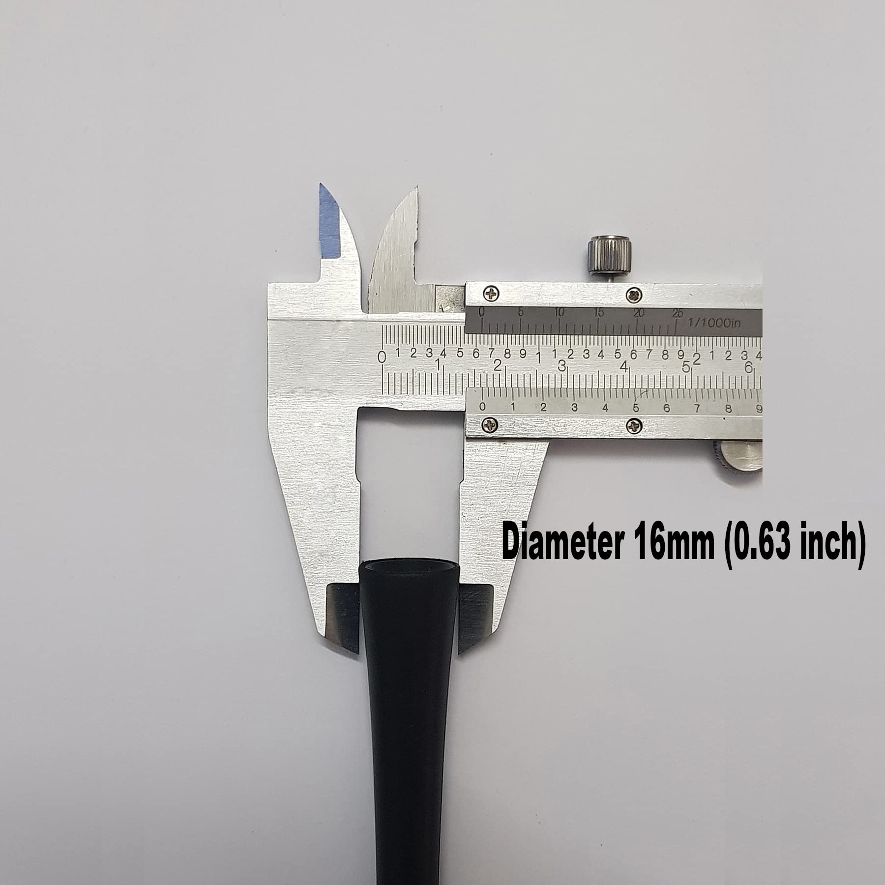 Bojer 16 Inch Antenna Compatible with Vehicle AM FM Car Radio Roof Mount Mast Flexible Rubber with M5 M6 Threaded Adapter