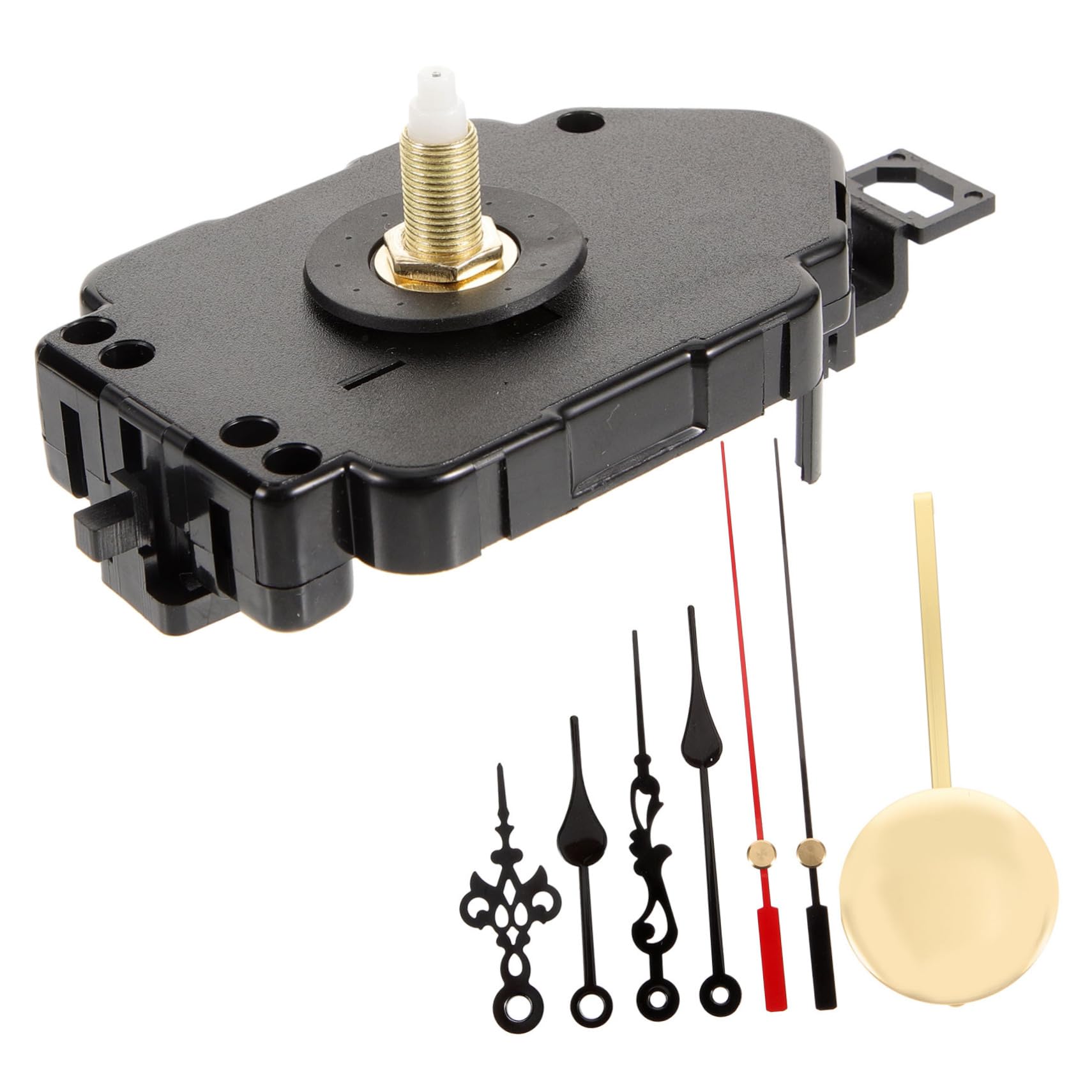 NUOBESTY 4 Ensembles D'horlogerie à Remplacer Mécanisme D'horloge à Quartz Mécanisme De De l'horloge Kit De Mécanisme De Pendule D'horloge Le Fer
