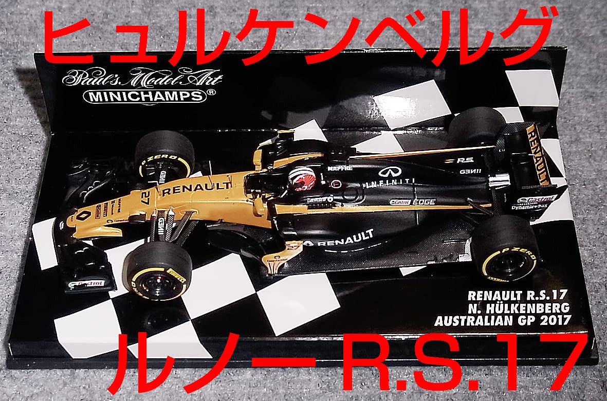 スパーク 1/43 ルノー スポーツ R.S.17 ヒュルケンベルグ バーレーン スパーク 1/43 ルノー スポーツ R.S.17 ヒュルケンベルグ バーレーン