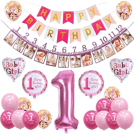 Fetes Occasions Speciales Bougie Premier Anniversaire Bebe Fille Garcon Chiffre 1 Ans Geant Gateau 1st An Articles De Fete