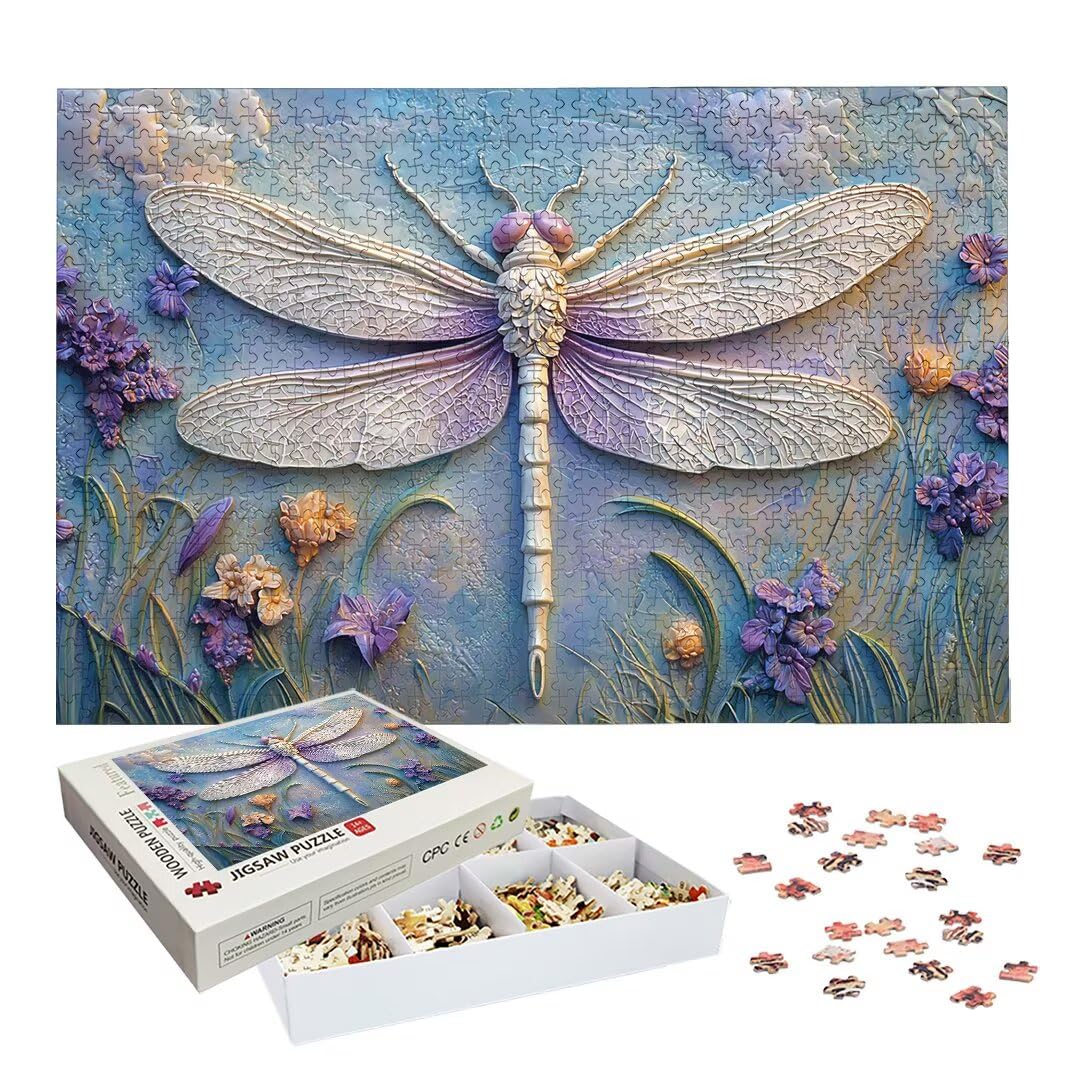 Puzzle Libélula, Puzzle 1000 Piezas para Adultos, Regalo Mujer/Hombre -2235