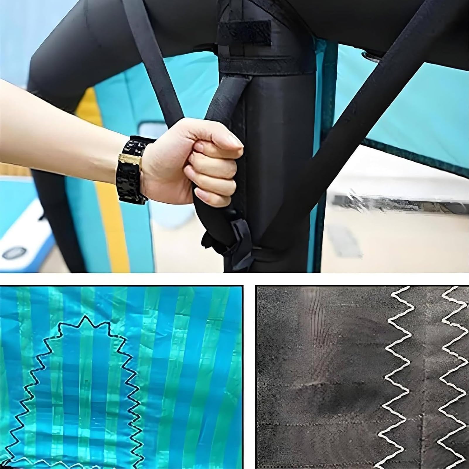 ala Hinchable para Deportes Acuáticos 4㎡ 5㎡ 6㎡ con Ventana, Wing Foil, Kitesurf, Windsurf