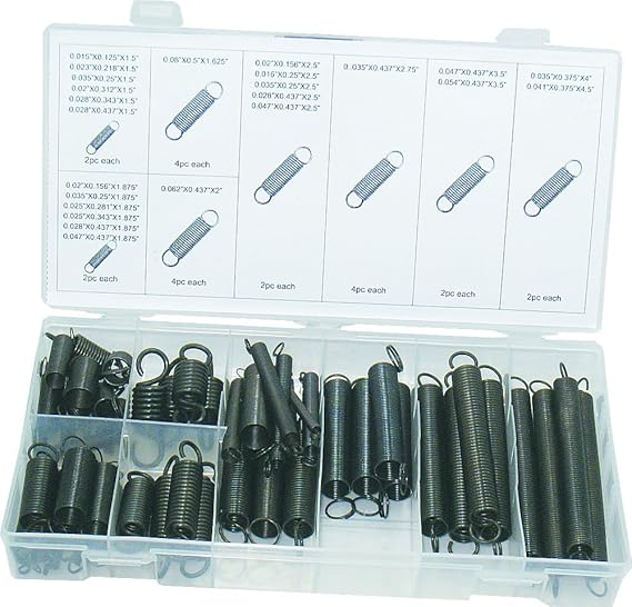 SWORDFISH 3202054pc Extension Spring Assortment
