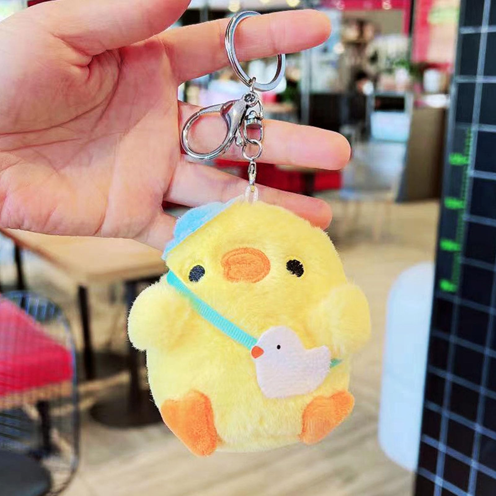 ひよこ ミニぬいぐるみ キーホルダー ふわもこ かわいい雑貨 Amazon.co.jp: ぬいぐるみ動物キーチェーン、柔らかくてかわいい