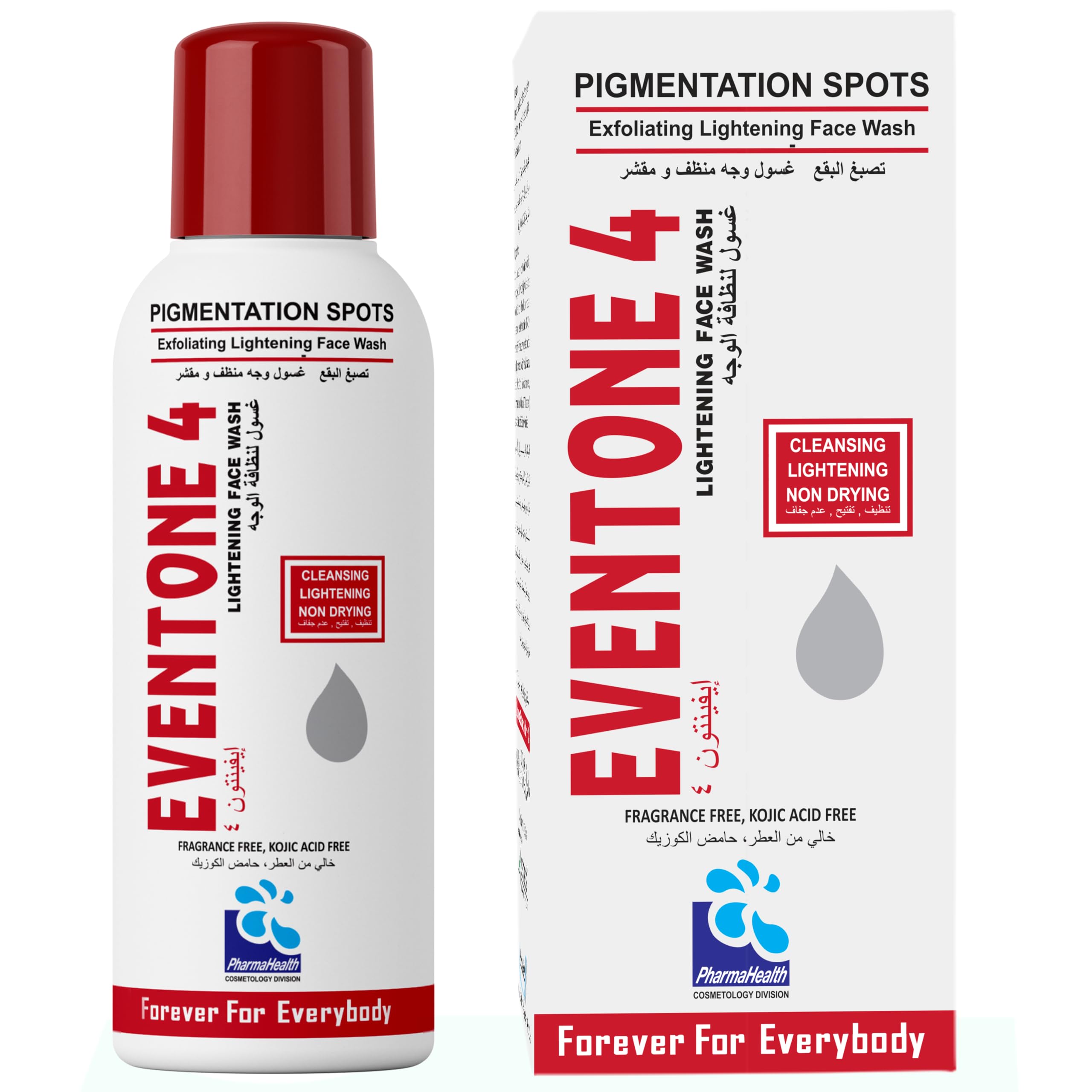 Eventone 4 Face Wash with Vitamin C, Licorice & Salicylic Acid, Advanced Glowing Cleanser for Radiant & Even Skin Tone, Reduces Pigmentation & Dark Spots, 100ml