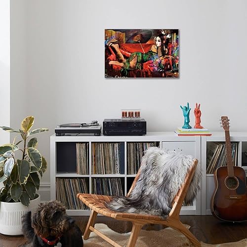 Miniatura 4 de Trends International Jumbie - Geisha Canvas Wall Poster