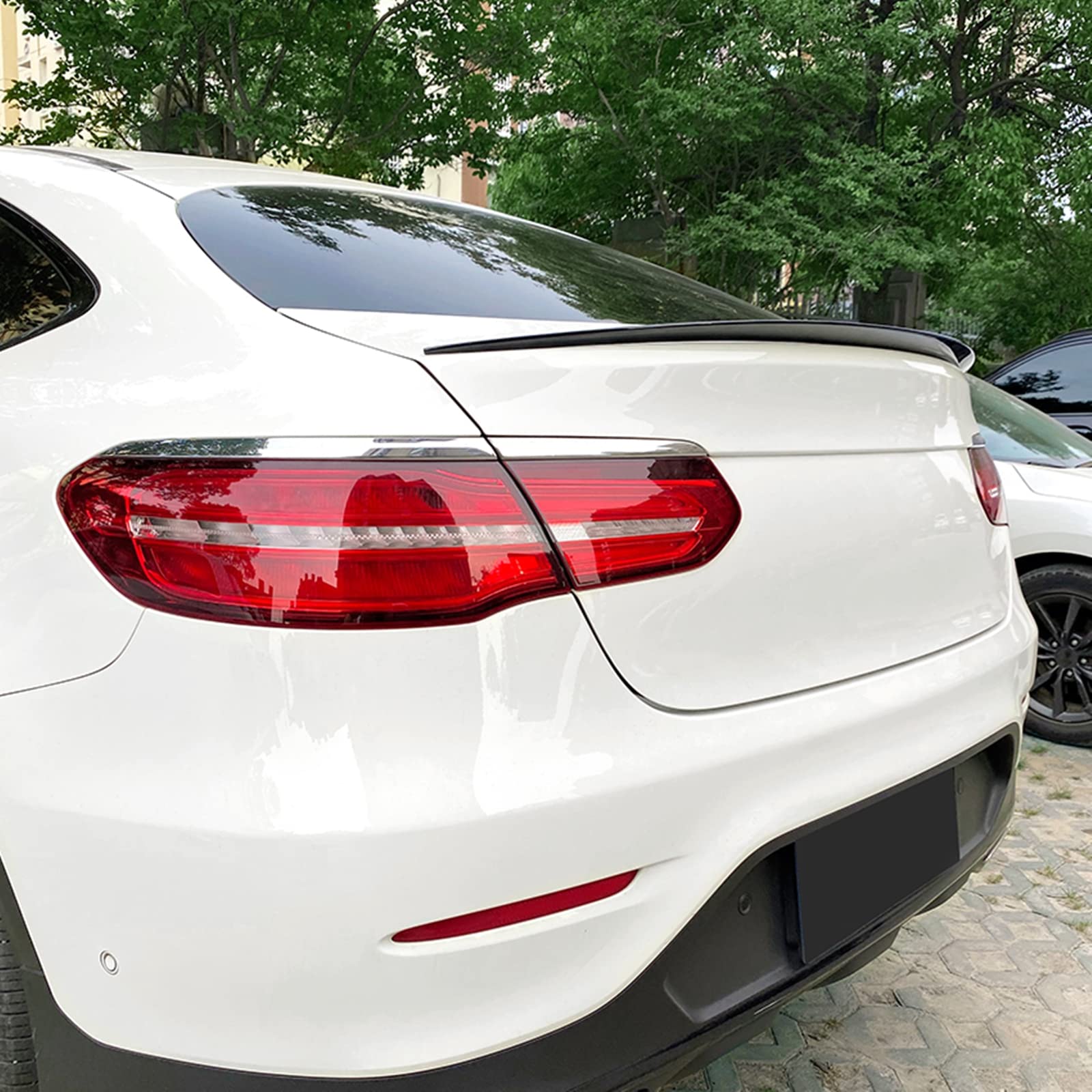 Para merced-benz GLC Coupe C253 GLC260 300 2016-2021 AMG ABS plástico